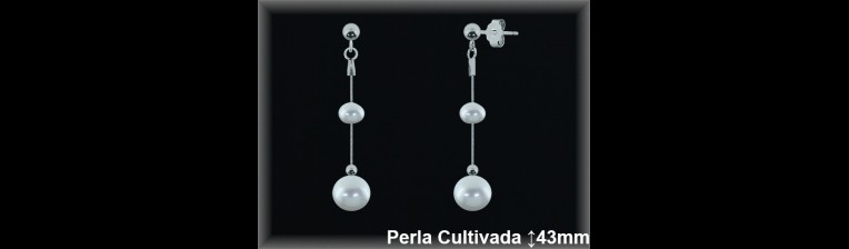 Pendientes Plata al por mayor ref R8609 Mayoristas Plata al por Mayor