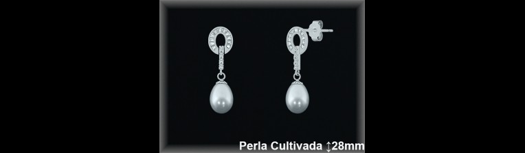 Pendientes Plata al por mayor ref R8514 Mayoristas Plata al por Mayor