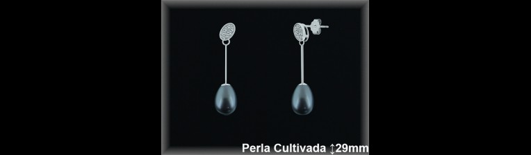 Pendientes Plata al por mayor ref R8483G Mayoristas Plata al por Mayor