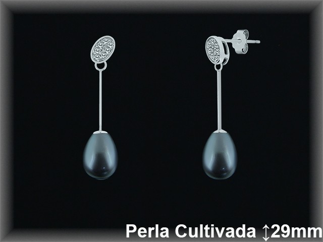 Pendientes Plata al por mayor ref R8483G Mayoristas Plata al por Mayor