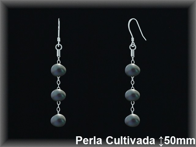 Pendientes Plata al por mayor ref R8536G Mayoristas Plata al por Mayor