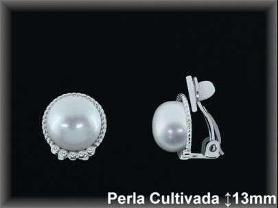 Pendientes Plata al por mayor ref R8301 Mayoristas Plata al por Mayor