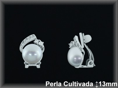 Pendientes Plata al por mayor ref R8302 Mayoristas Plata al por Mayor