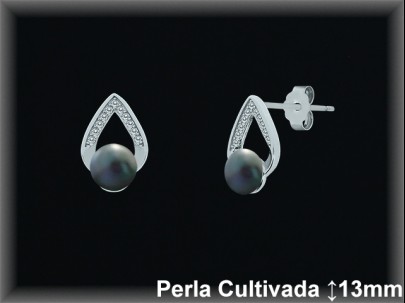 Pendientes Plata al por mayor ref R8672G Mayoristas Plata al por Mayor