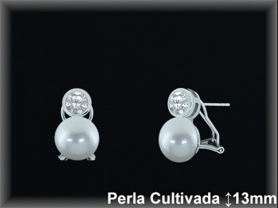 Pendientes Plata al por mayor ref R8671 Mayoristas Plata al por Mayor